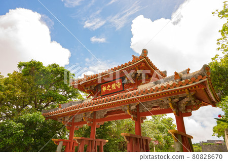 Okinawa Shuri Castle's Shrine 80828670