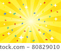 Concentrated line background wallpaper [A4 size] 80829010