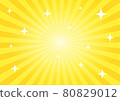 Concentrated line background wallpaper [A4 size] 80829012