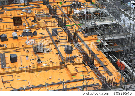 Construction site skeleton construction (Kutaikouji) 80829549
