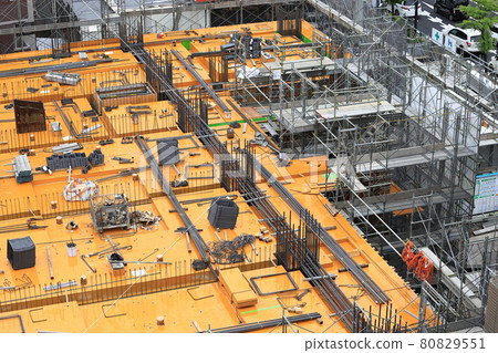 Construction site skeleton construction (Kutaikouji) Construction site skeleton construction (Kutaikouji) 80829551