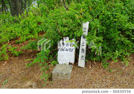 Ochisan summit Ochi Shrine Okunoin Japan 100 sacred peaks 80830556