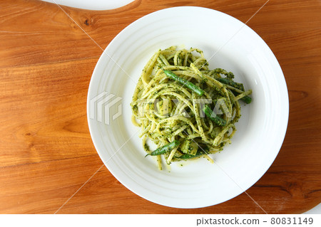 熱那亞意大利面鳥瞰圖 80831149