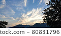 Clouds and dusk 80831796