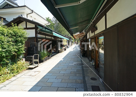 Matsumoto City's tourist attraction Matsumoto Nawate Street Matsumoto City's tourist attraction Matsumoto Nawate Street 80832904