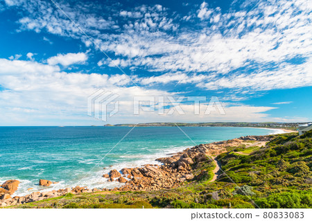 Port Elliot with the Heritage trail running along picturesque coastline 80833083