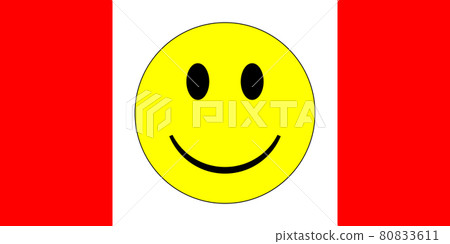 Aerican Empire Micronation flag in real proportions and colors, vector 80833611