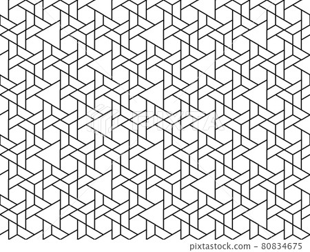 Abstract geometric pattern. A seamless background. Abstract geometric pattern. A seamless background. 80834675