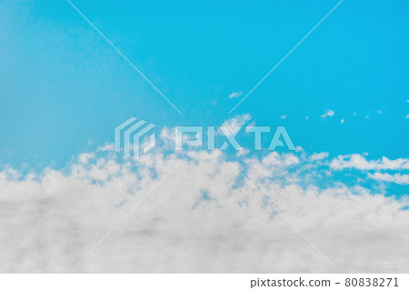 White soft clouds texture on bright blue sky background White soft clouds texture on bright blue sky background 80838271