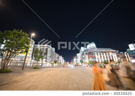 [Hyogo Prefecture] May, cityscape in front of Himeji Station 80838820