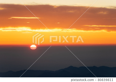 富士山頂部的亮度 富士山頂部的亮度 80839811