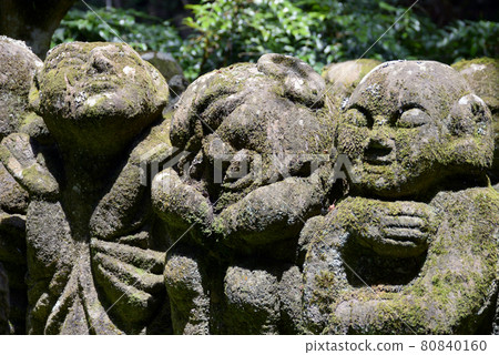Atago Nenbutsu-ji Temple Rakan Statue Sagano, Kyoto City 80840160