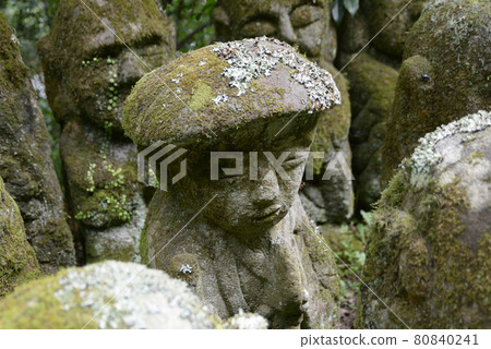 Atago Nenbutsu-ji Temple Rakan Statue Sagano, Kyoto City 80840241