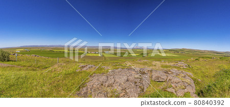 iceland, landscape, basalt 80840392