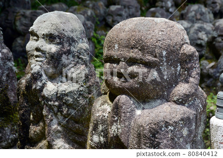Atago Nenbutsu-ji Temple Rakan Statue Sagano, Kyoto City 80840412