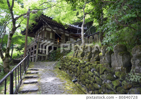 Atago Nenbutsu-ji Temple Jizo-do and Rakan Statue Sagano, Kyoto City 80840728