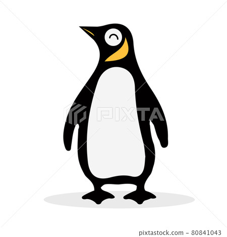 Cute Penguin cartoon icon isolate Cute Penguin cartoon icon isolate 80841043