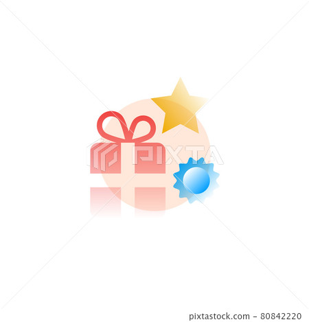 Surprise. Vector icon in gradient style. Editable illustration Surprise. Vector icon in gradient style. Editable illustration 80842220