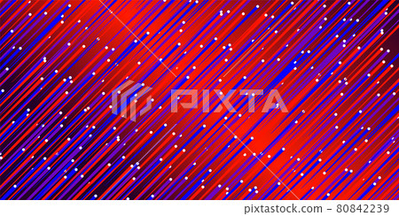 Flying meteorites background. Diagonal dynamic banner lines 80842239