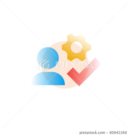 Skill. Vector icon in gradient style. Editable...-插圖素材 [80842268] - PIXTA圖庫