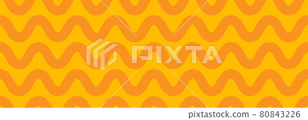 Banner with pasta. Abstract wavy lines for packaging Banner with pasta. Abstract wavy lines for packaging 80843226