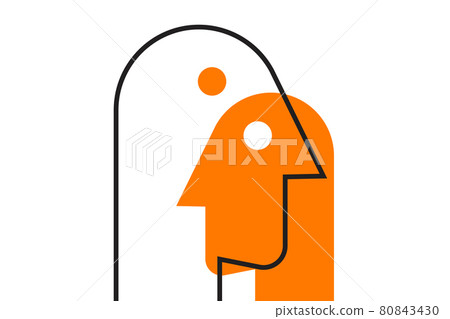 Understanding icon. Exchange of experience logo Understanding icon. Exchange of experience logo 80843430