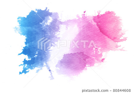 Colorful watercolor brush marks, background materials, textures Colorful watercolor brush marks, background materials, textures 80844608