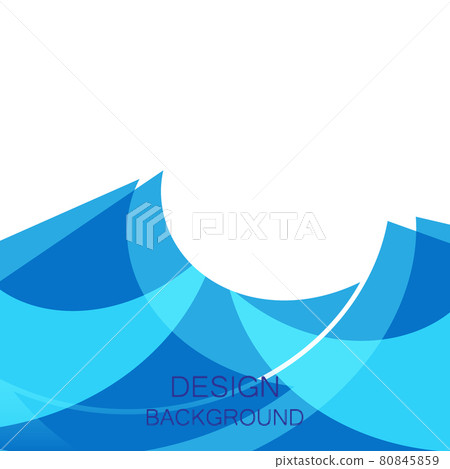 Abstract blue vector background for use in design 80845859