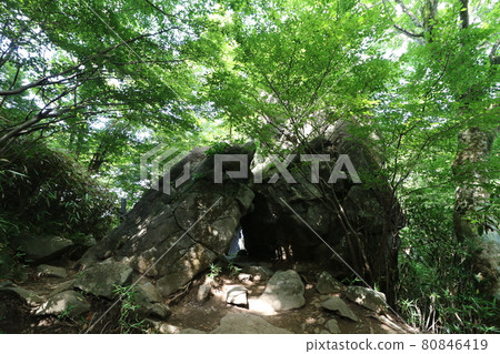 茨城縣筑波山白雲橋路線的登山路線 茨城縣筑波山白雲橋路線的登山路線 80846419