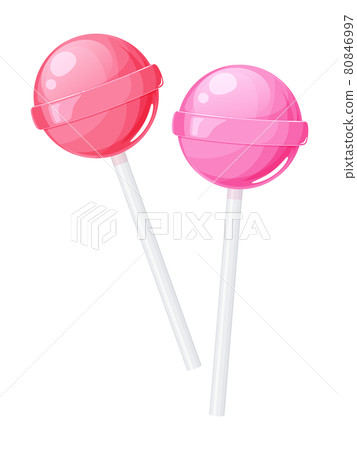 Illustration of lollipop _ lollipop 80846997