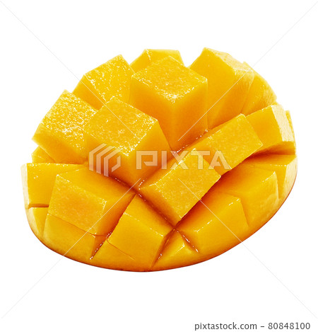 芒果插圖真切水果 80848100