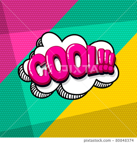 Pop art comic text Pop art comic text 80848374