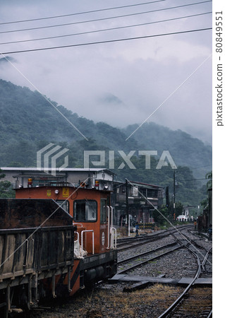 台灣山區鐵道風景 台灣山區鐵道風景 80849551