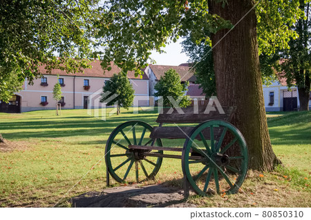 The historic village of Holašovice, a World Heritage Site in the Czech Republic 80850310