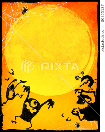 Halloween frame material 80855127