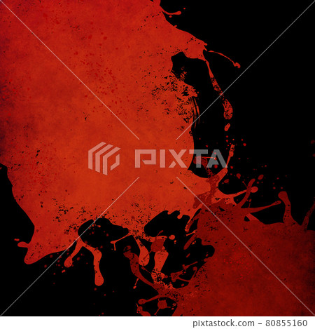 Red and black shocking image material 80855160