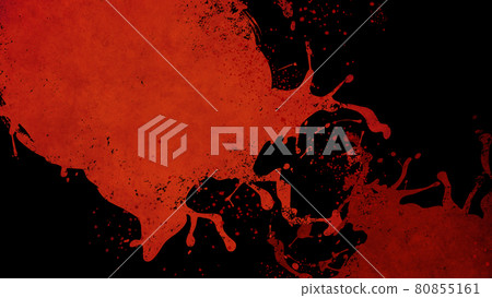Red and black shocking image material 80855161