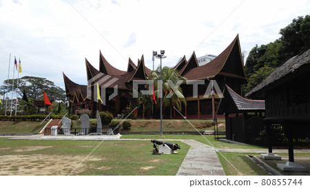 SEREMBAN, MALAYSIA -JULY 11, 2016: Negeri Sembilan Museum also known as Cultural Art Centre, Seremban. Situated at Seremban, Negeri Sembilan and the building built followed local architecture.  80855744