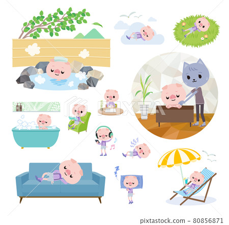 豬男孩設置放鬆 80856871