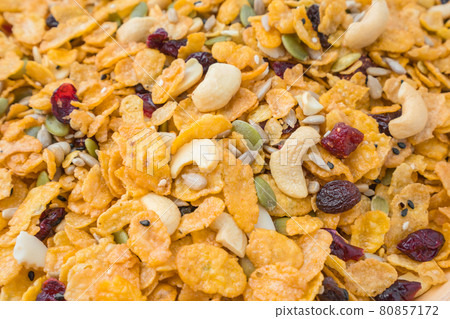 Cashew nut, Almond, Pumpkin seeds and Sunflower seed ingredient for Homemade Grains cornflakes of healthy multigrain food Cashew nut, Almond, Pumpkin seeds and Sunflower seed ingredient for Homemade Grains cornflakes of healthy multigrain food 80857172