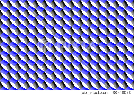 Illustration geometric shapes blue, black, white tone background and texture. Seamless pattern. Illustration geometric shapes blue, black, white tone background and texture. Seamless pattern. 80858058