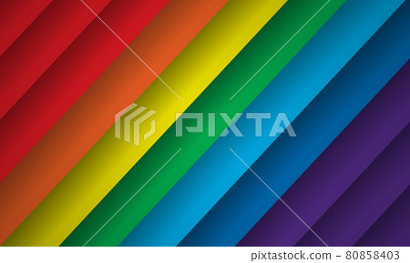 Abstract colorfull background. Rainbow. Visible spectrum. Childish design template. Vector Illustration. EPS10. Spectral flowing waves. Design element for technology, science or modern concept. Abstract colorfull background. Rainbow. Visible spectrum. Childish design template. Vector Illustration. EPS10. Spectral flowing waves. Design element for technology, science or modern concept. 80858403