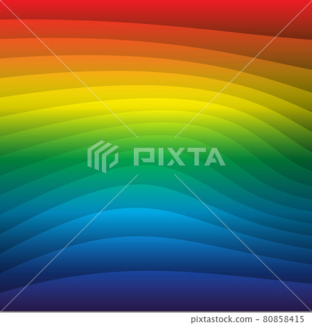 Abstract colorfull background. Rainbow. Visible spectrum. Childish design template. Vector Illustration. EPS10. Spectral flowing waves. Design element for technology, science or modern concept. Abstract colorfull background. Rainbow. Visible spectrum. Childish design template. Vector Illustration. EPS10. Spectral flowing waves. Design element for technology, science or modern concept. 80858415