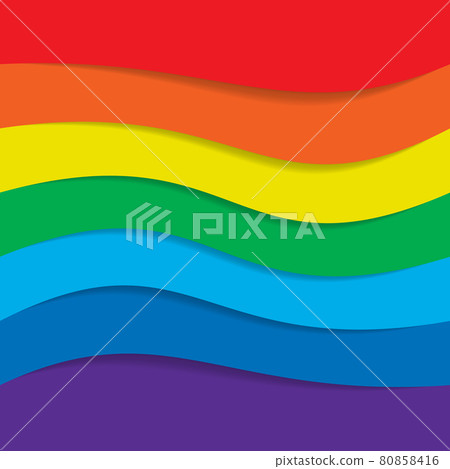 Abstract colorfull background. Rainbow. Visible spectrum. Childish design template. Vector Illustration. EPS10. Spectral flowing waves. Design element for technology, science or modern concept. Abstract colorfull background. Rainbow. Visible spectrum. Childish design template. Vector Illustration. EPS10. Spectral flowing waves. Design element for technology, science or modern concept. 80858416