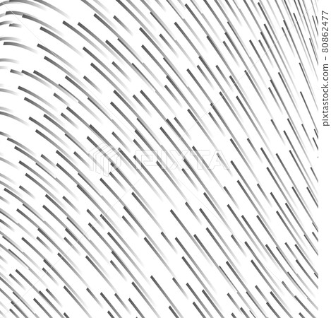 Black and white chaotic lines. Abstract pattern with speed lines. Vector stylish geometrical background for fabric, textile, design, packaging design 80862477