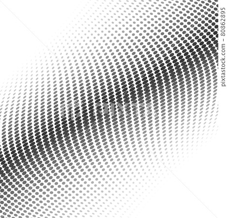 Abstract halftone dotted background. Futuristic grunge pattern, dot, wave. Vector modern optical pop art texture for posters, sites, business cards, cover, labels mock-up, vintage layout 80862895