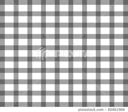 Black Gingham seamless pattern. Texture from background, paper , tablecloths, clothes, shirts, dresses, bedding, blankets, quilts and other textile products. - Vector illustration. 80862966