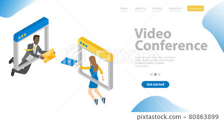3D Isometric Flat Vector Conceptual... - Stock Illustration [80863899 ...