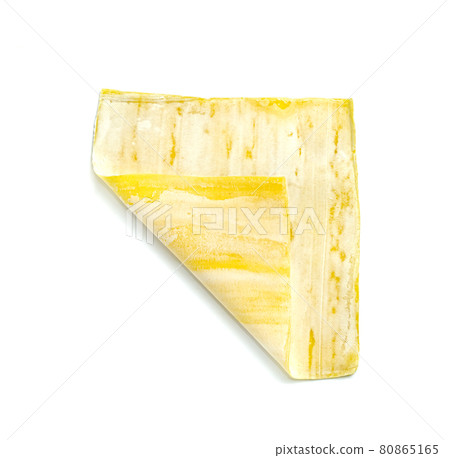 wonton wrapper isolated on white background 80865165