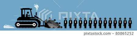 Retrenchment, company worker layoffs, and job cut. Retrenchment, company worker layoffs, and job cut. 80865252